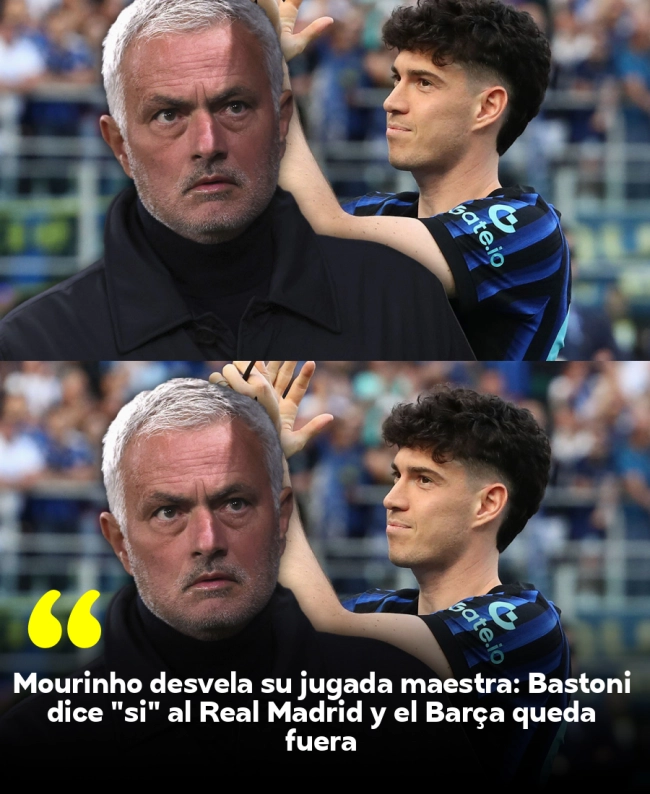 Mourinho desvela su jugada maestra: Bastoni dice 