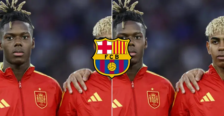 Lamine Yamal reacciona en redes al acercamiento entre el Barça y Nico Williams