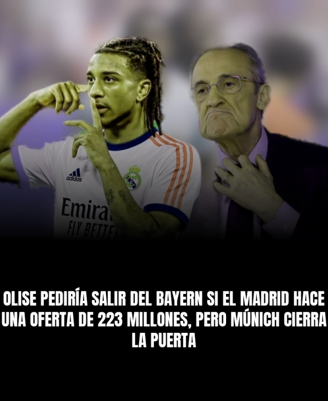 Olise pediría salir del Bayern si el Madrid hace una oferta de 223 millones, pero Múnich cierra la puerta