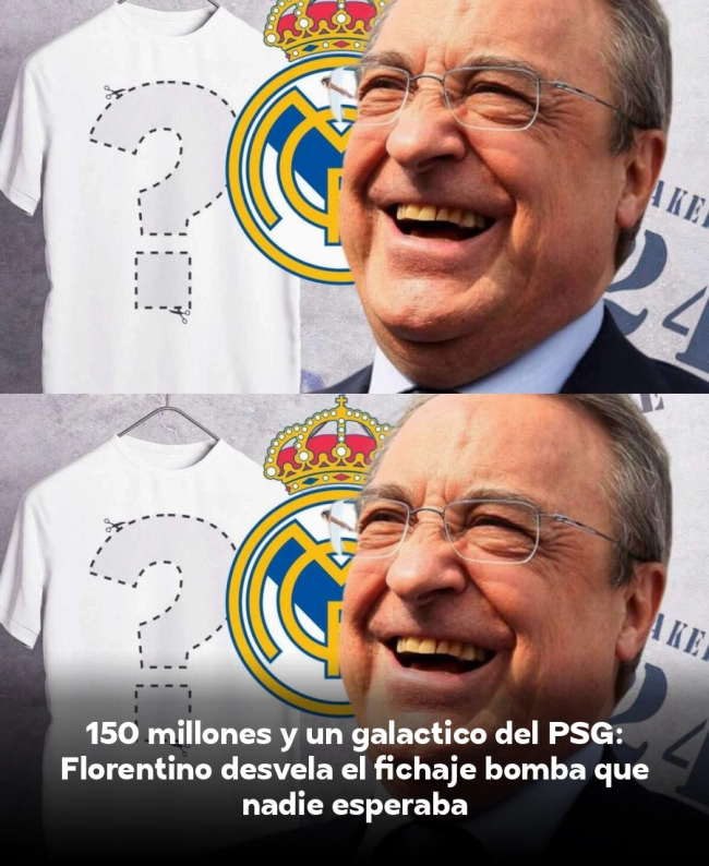 150 millones y un galáctico del PSG: Florentino desvela el fichaje bomba que nadie esperaba