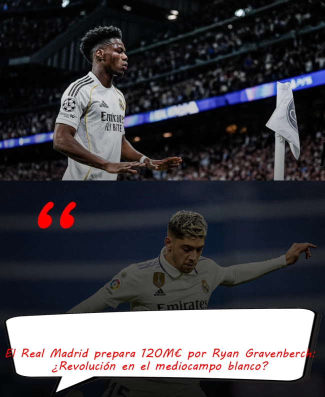 El Real Madrid prepara 120M€ por Ryan Gravenberch: ¿Revolución en el mediocampo blanco?