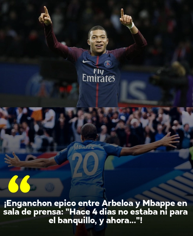 ¡Enganchón épico entre Arbeloa y Mbappé en sala de prensa: 