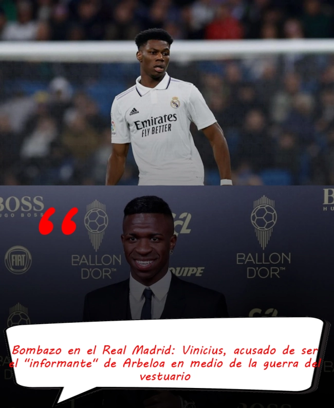 Bombazo en el Real Madrid: Vinicius, acusado de ser el 