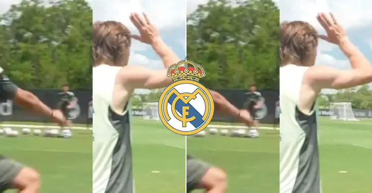 La imperdible reacción de Modric al golazo de Arda Güler, hasta Xabi Alonso alucina