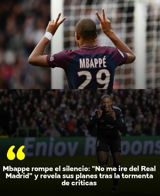 Mbappé rompe el silencio: 