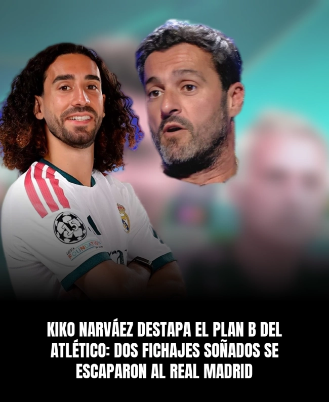 Kiko Narváez destapa el plan B del Atlético: dos fichajes soñados se escaparon al Real Madrid Kiko Narváez destapa el plan B del Atlético: dos fichajes soñados se escaparon al Real Madrid