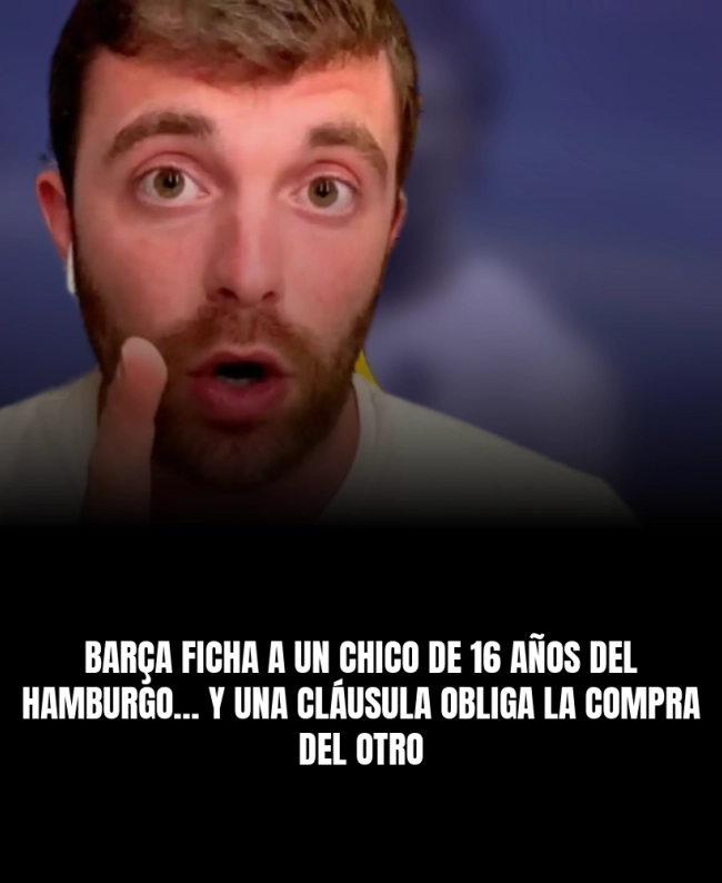 Barça ficha a un chico de 16 años del Hamburgo… y una cláusula obliga la compra del otro