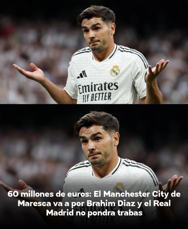 60 millones de euros: El Manchester City de Maresca va a por Brahim Díaz y el Real Madrid no pondrá trabas