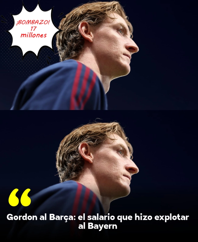Gordon al Barça: el salario que hizo explotar al Bayern