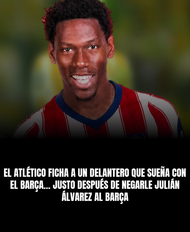 El Atlético ficha a un delantero que sueña con el Barça... justo después de negarle Julián Álvarez al Barça