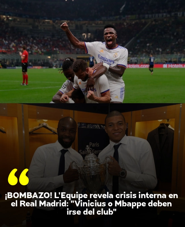 ¡BOMBAZO! L'Équipe revela crisis interna en el Real Madrid: 