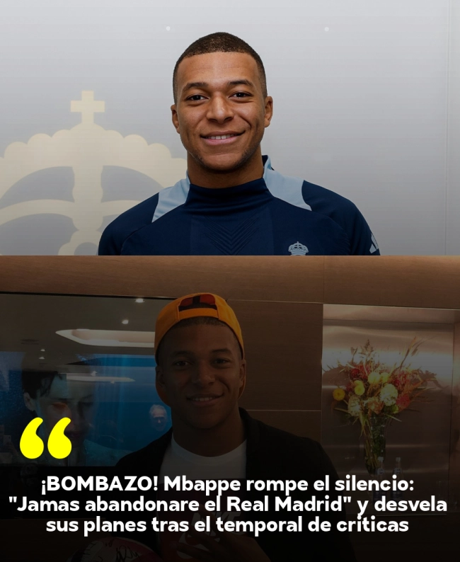 ¡BOMBAZO! Mbappé rompe el silencio: 