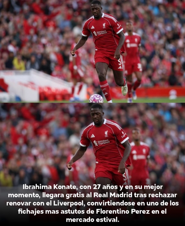 Bombazo Florentino: Real Madrid roba a Konaté del Liverpool completamente gratis