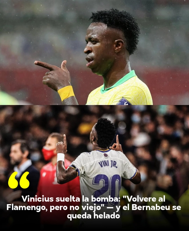 Vinicius suelta la bomba: