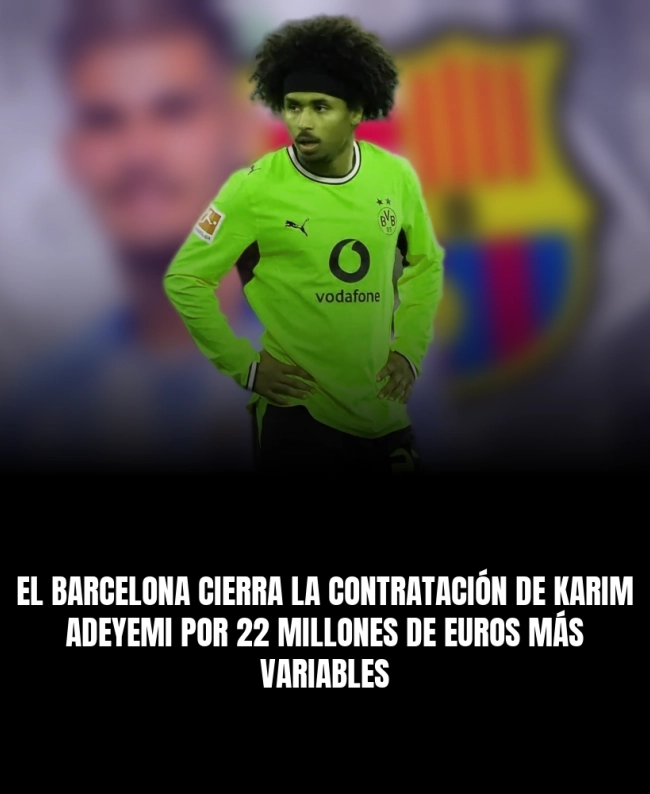 El Barcelona cierra la contratación de Karim Adeyemi por 22 millones de euros más variables