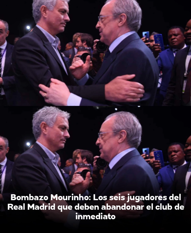 Bombazo Mourinho: Los seis jugadores del Real Madrid que deben abandonar el club de inmediato