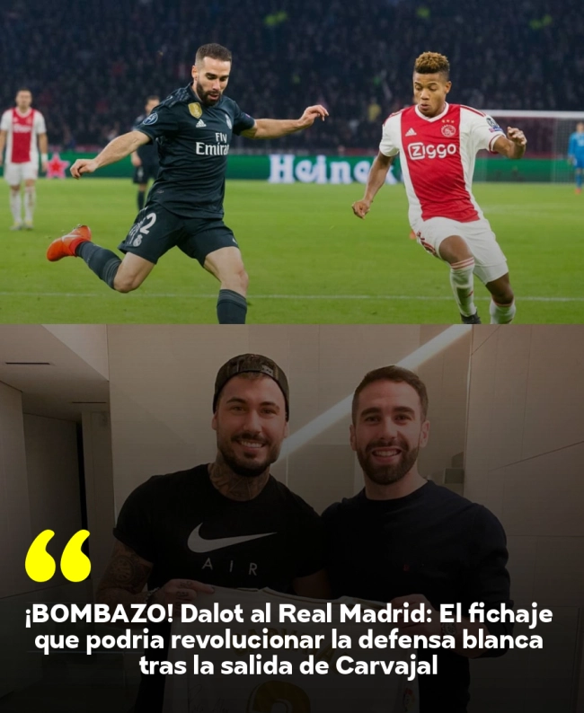 ¡BOMBAZO! Dalot al Real Madrid: El fichaje que podría revolucionar la defensa blanca tras la salida de Carvajal ¡BOMBAZO! Dalot al Real Madrid: El fichaje que podría revolucionar la defensa blanca tras la salida de Carvajal
