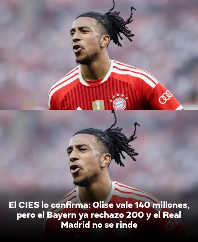 El CIES lo confirma: Olise vale 140 millones, pero el Bayern ya rechazó 200 y el Real Madrid no se rinde