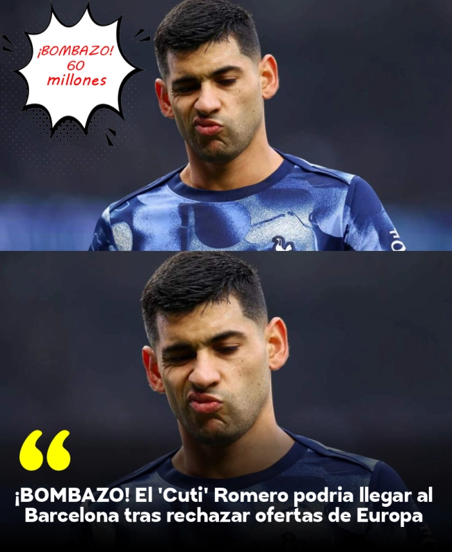 ¡BOMBAZO! El 'Cuti' Romero podría llegar al Barcelona tras rechazar ofertas de Europa
