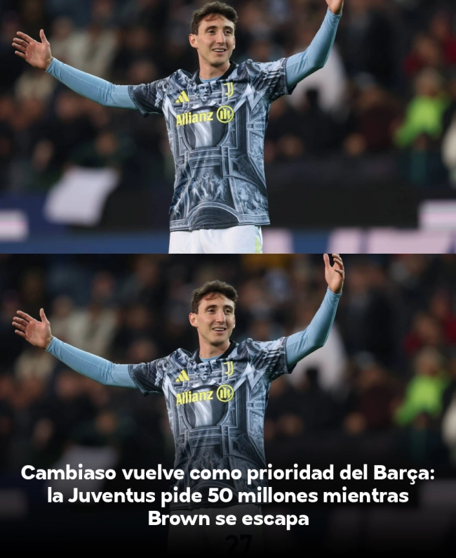 Cambiaso vuelve como prioridad del Barça: la Juventus pide 50 millones mientras Brown se escapa