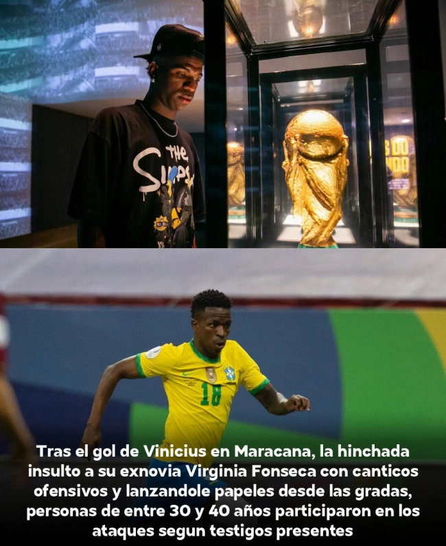 Vinicius detiene a Maracaná tras insultos brutales a su ex: El gesto que conmueve a Brasil después de su golazo histórico