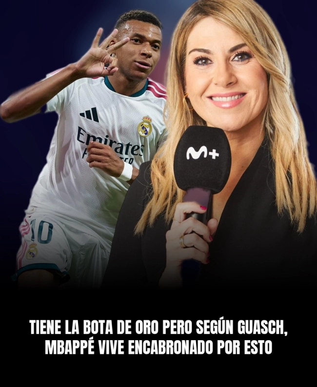 Tiene la Bota de Oro pero según Guasch, Mbappé vive encabronado por esto Tiene la Bota de Oro pero según Guasch, Mbappé vive encabronado por esto