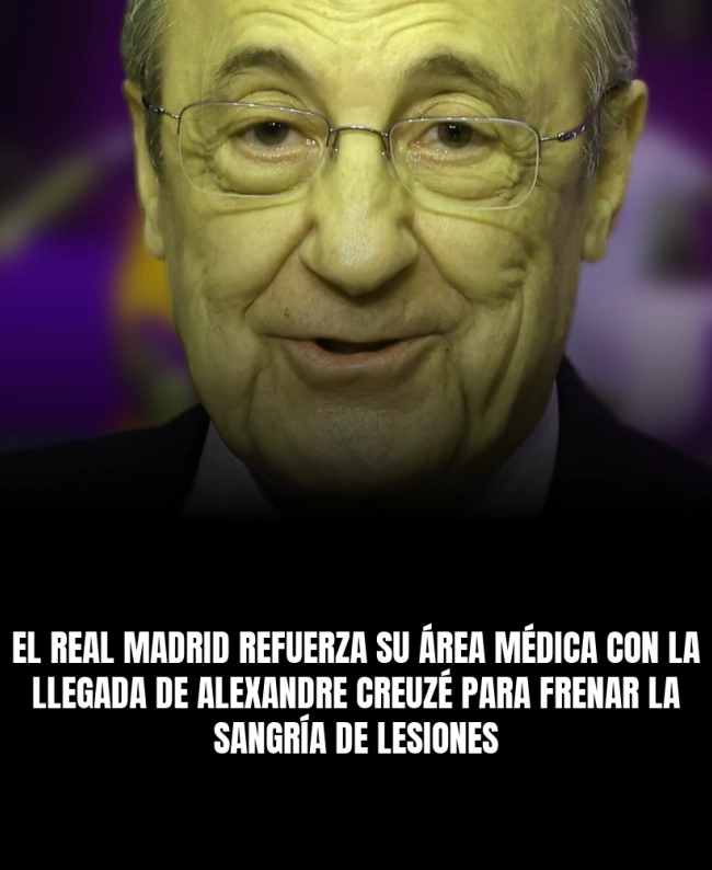 El Real Madrid refuerza su área médica con la llegada de Alexandre Creuzé para frenar la sangría de lesiones