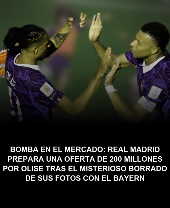 Bomba en el mercado: Real Madrid prepara una oferta de 200 millones por Olise tras el misterioso borrado de sus fotos con el Bayern