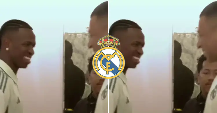 El gesto de Mbappé cuando vio a Vinicius tras incorporarse más tarde a Miami