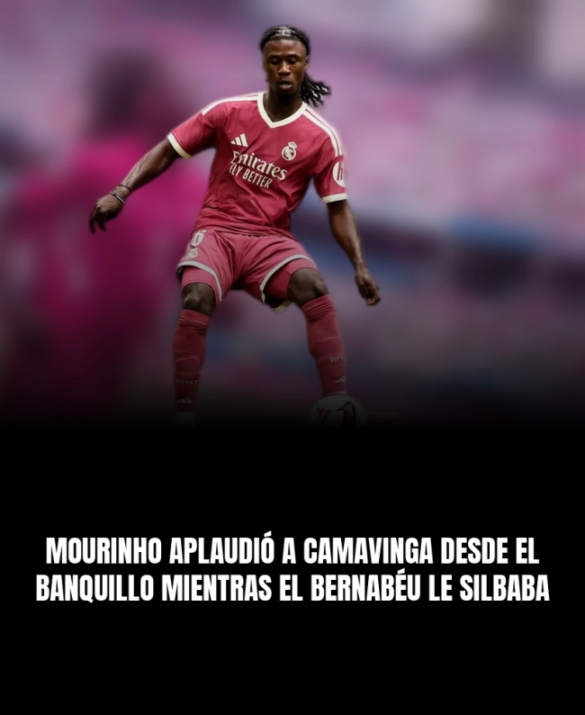 Mourinho aplaudió a Camavinga desde el banquillo mientras el Bernabéu le silbaba Mourinho aplaudió a Camavinga desde el banquillo mientras el Bernabéu le silbaba