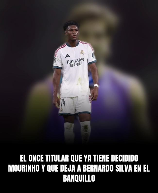 El once titular que ya tiene decidido Mourinho y que deja a Bernardo Silva en el banquillo