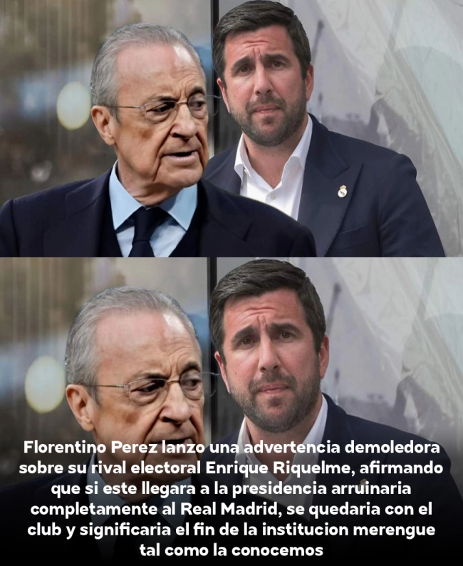 Florentino Pérez destroza a Riquelme: