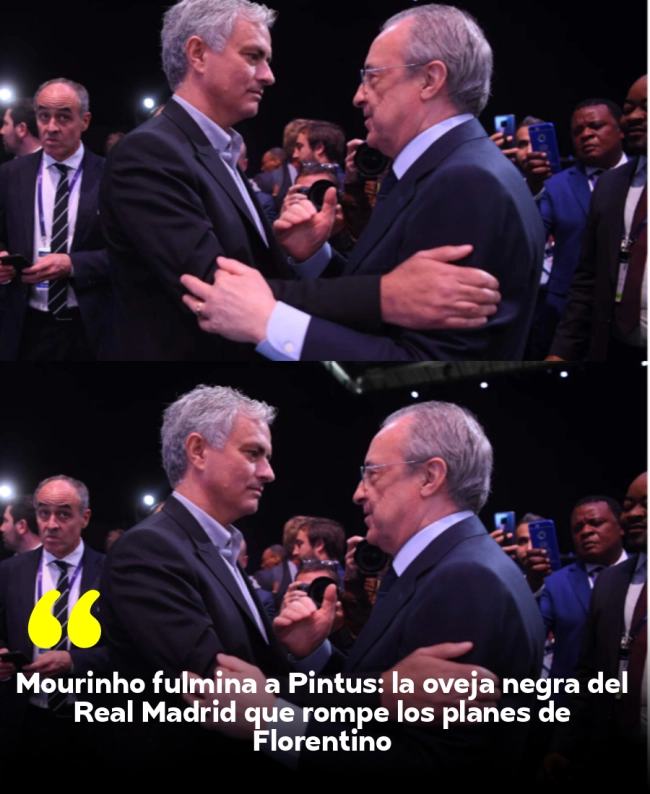 Mourinho fulmina a Pintus: la oveja negra del Real Madrid que rompe los planes de Florentino