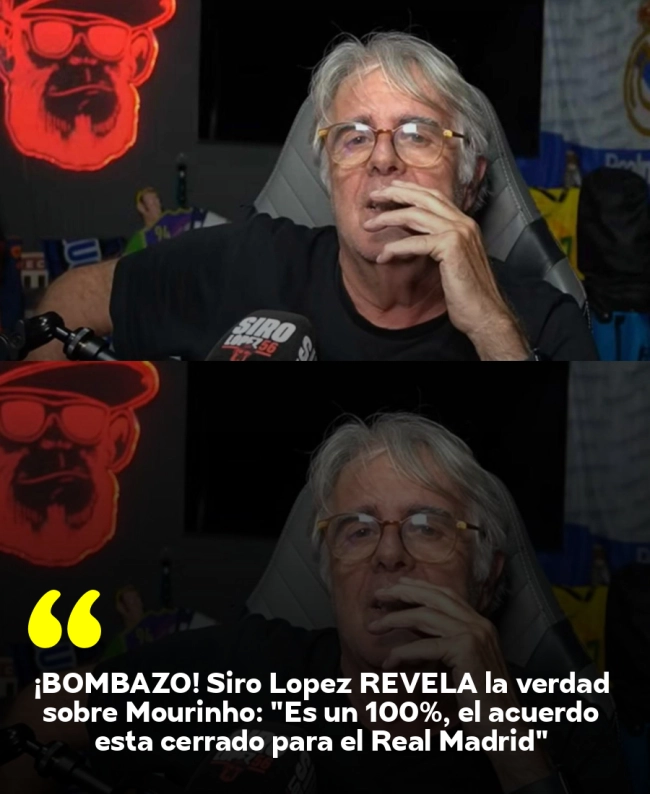 ¡BOMBAZO! Siro López REVELA la verdad sobre Mourinho: