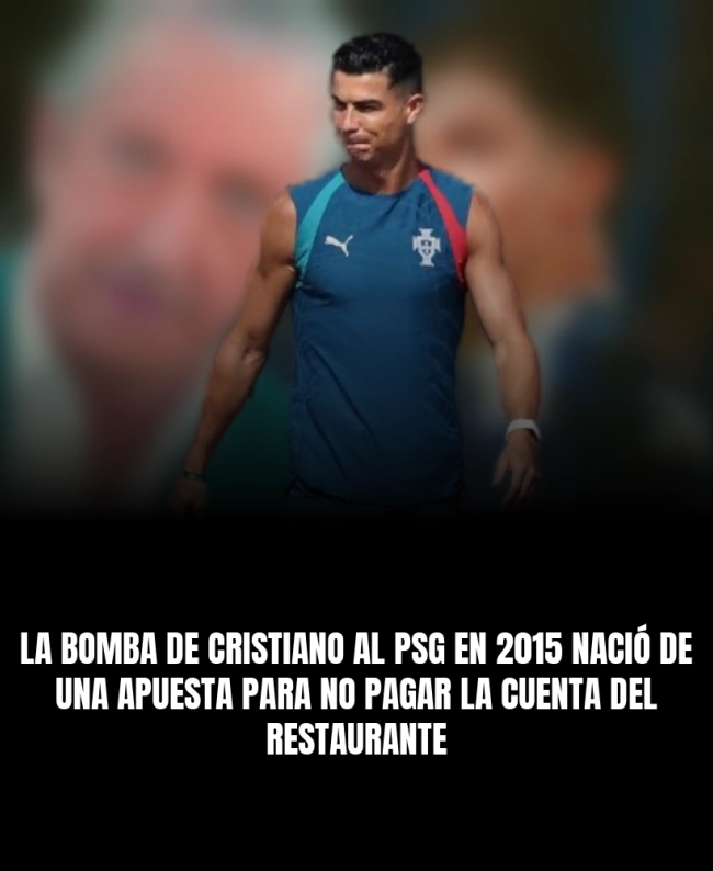 La bomba de Cristiano al PSG en 2015 nació de una apuesta para no pagar la cuenta del restaurante La bomba de Cristiano al PSG en 2015 nació de una apuesta para no pagar la cuenta del restaurante