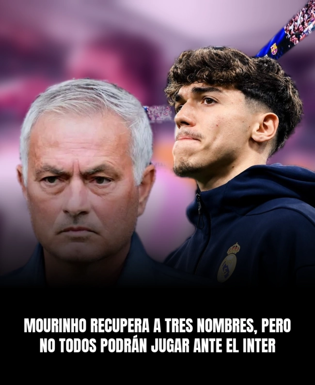 Mourinho recupera a tres nombres, pero no todos podrán jugar ante el Inter