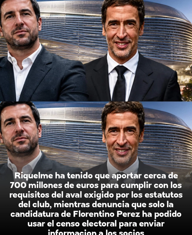 Bombazo electoral: Riquelme anuncia a Raúl como director deportivo y promete fichar a Rodri si gana Bombazo electoral: Riquelme anuncia a Raúl como director deportivo y promete fichar a Rodri si gana