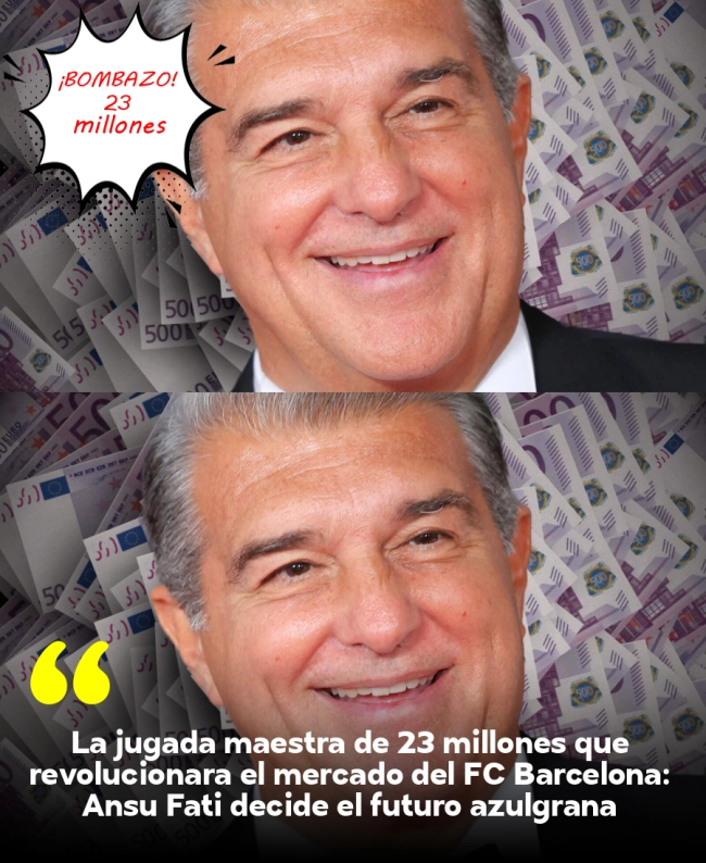 La jugada maestra de 23 millones que revolucionará el mercado del FC Barcelona: Ansu Fati decide el futuro azulgrana