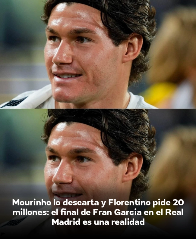Mourinho lo descarta y Florentino pide 20 millones: el final de Fran García en el Real Madrid es una realidad