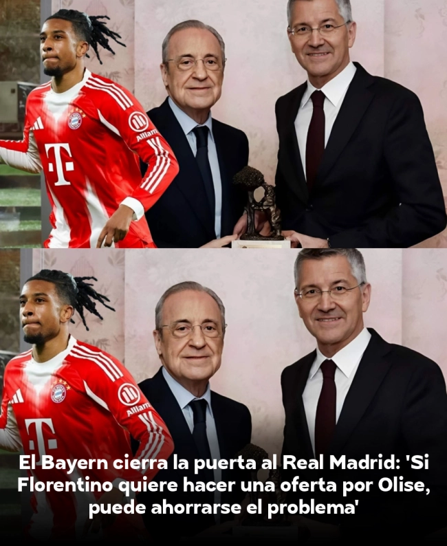 El Bayern cierra la puerta al Real Madrid: 'Si Florentino quiere hacer una oferta por Olise, puede ahorrarse el problema'