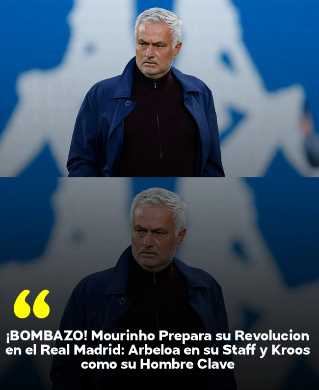 ¡BOMBAZO! Mourinho Prepara su Revolución en el Real Madrid: Arbeloa en su Staff y Kroos como su Hombre Clave