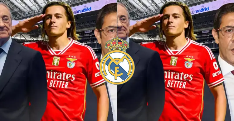 La respuesta del presidente del Benfica al Real Madrid sobre Carreras, molesto