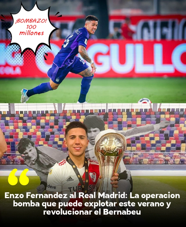 Enzo Fernández al Real Madrid: La operación bomba que puede explotar este verano y revolucionar el Bernabéu