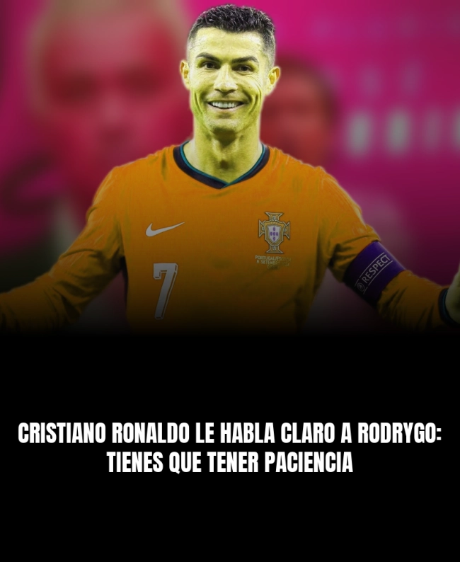 Cristiano Ronaldo le habla claro a Rodrygo: 