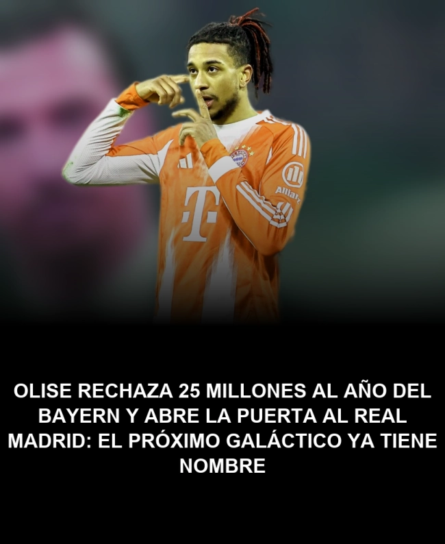 Olise rechaza 25 millones al año del Bayern y abre la puerta al Real Madrid: el próximo galáctico ya tiene nombre Olise rechaza 25 millones al año del Bayern y abre la puerta al Real Madrid: el próximo galáctico ya tiene nombre
