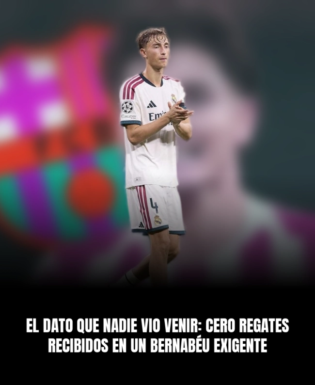 El dato que nadie vio venir: cero regates recibidos en un Bernabéu exigente El dato que nadie vio venir: cero regates recibidos en un Bernabéu exigente