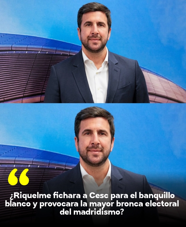 ¿Riquelme fichará a Cesc para el banquillo blanco y provocará la mayor bronca electoral del madridismo? ¿Riquelme fichará a Cesc para el banquillo blanco y provocará la mayor bronca electoral del madridismo?