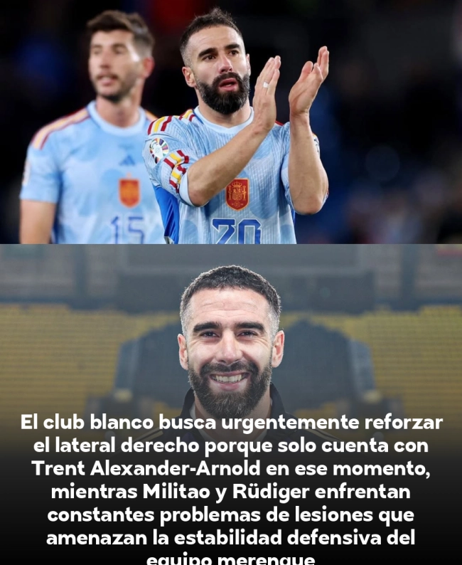 BOMBAZO: Real Madrid acelera por tres laterales derechos para sustituir a Carvajal - Dumfries, Porro y Fresneda en la mira BOMBAZO: Real Madrid acelera por tres laterales derechos para sustituir a Carvajal - Dumfries, Porro y Fresneda en la mira