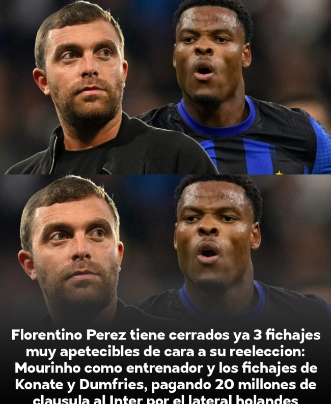 Fabrizio Romano confirma: Real Madrid cierra el fichaje de Dumfries por 20 millones y suma tres refuerzos para la era Mourinho