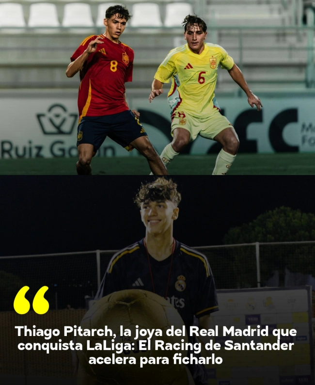 Thiago Pitarch, la joya del Real Madrid que conquista LaLiga: El Racing de Santander acelera para ficharlo